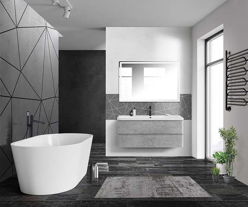 Мебель для ванной BelBagno Albano 120 подвесная, Cemento Verona Grigio (раковина BelBagno BB1200/455-LV-MR-ALR), ALBANO-1200-2C-SO-CVG
Мебель для ванной BelBagno Albano 120 подвесная, Cemento Verona Grigio (раковина BelBagno BB1200/455-LV-MR-ALR), ALBANO-1200-2C-SO-CVG