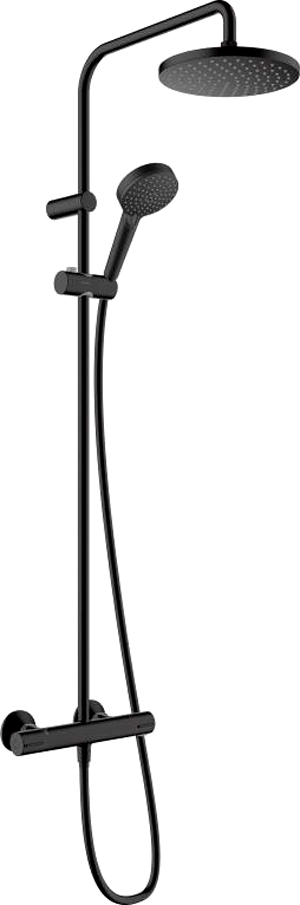 Душевая стойка Hansgrohe Vernis Blend 26276670 Showerpipe 200 1jet с термостатом, черный матовый
Душевая стойка Hansgrohe Vernis Blend 26276670 Showerpipe 200 1jet с термостатом, черный матовый