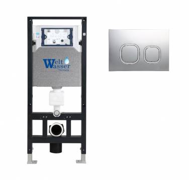 Инсталляция для унитазов WeltWasser WW AMBERG 506 CR с хром кнопкой смыва, Черный, WW AMBERG 506 + CR
Инсталляция для унитазов WeltWasser WW AMBERG 506 CR с хром кнопкой смыва, Черный, WW AMBERG 506 + CR