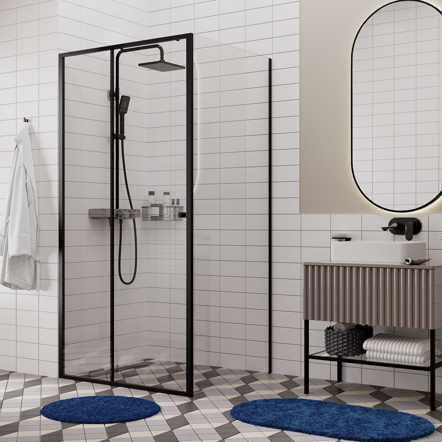 Душевой уголок WasserKRAFT Dill 61S19 WasserSchutz 100x100x200 профиль черный, стекло прозрачное, 61S19
Душевой уголок WasserKRAFT Dill 61S19 WasserSchutz 100x100x200 профиль черный, стекло прозрачное, 61S19