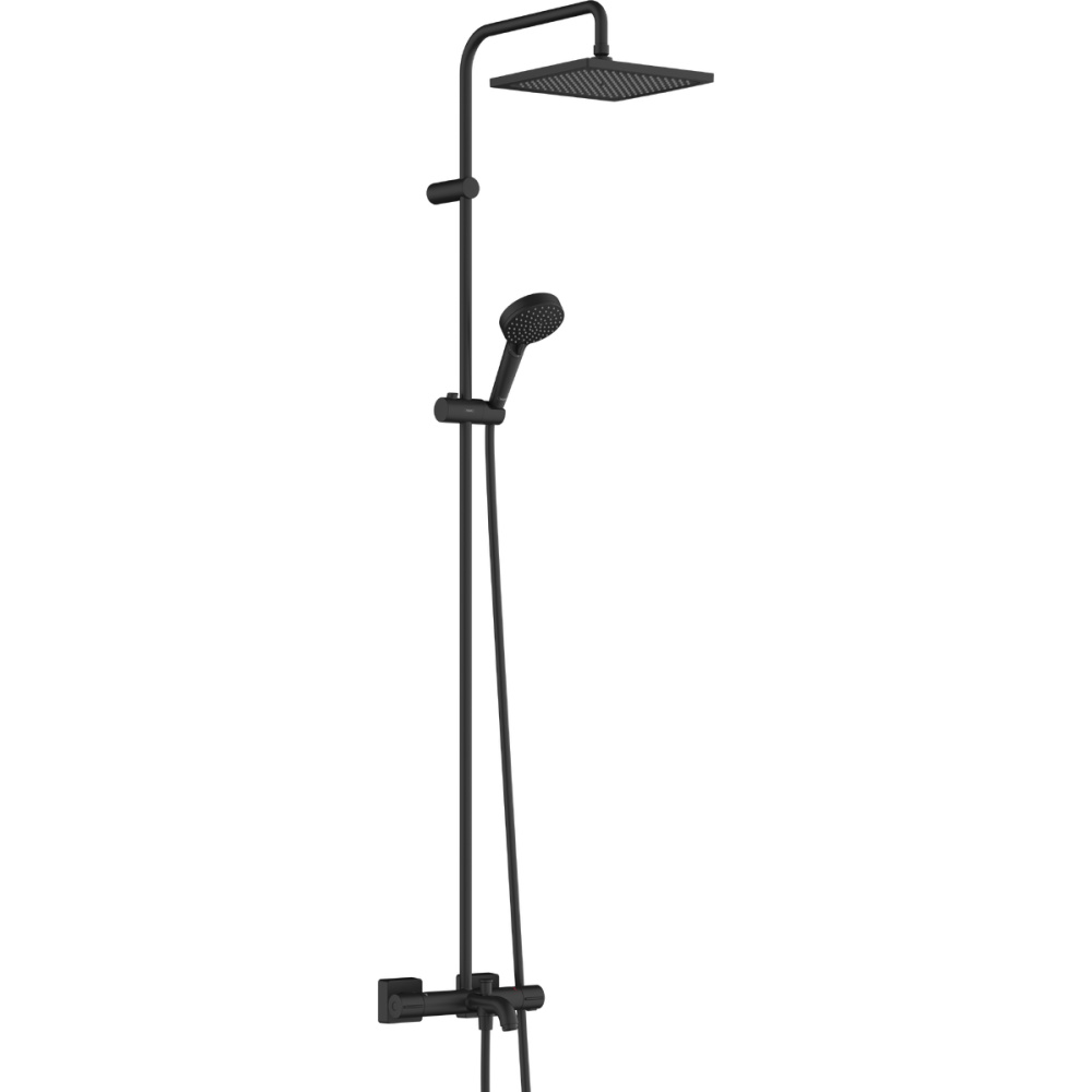 Душевая стойка Hansgrohe Vernis Shape Showerpipe 240 1jet с термостатом, с изливом, Черный, 240 1jet
Душевая стойка Hansgrohe Vernis Shape Showerpipe 240 1jet с термостатом, с изливом, Черный, 240 1jet