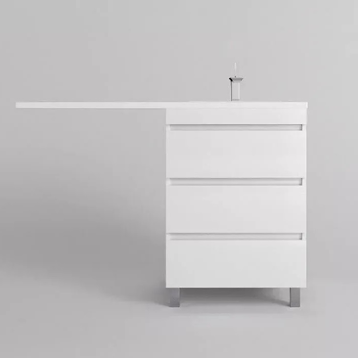 Тумба с раковиной Style Line Даллас Леон 120 R Люкс Plus напольная, 3 ящика, белая, Белый, СС-00002439
Тумба с раковиной Style Line Даллас Леон 120 R Люкс Plus напольная, 3 ящика, белая, Белый, СС-00002439