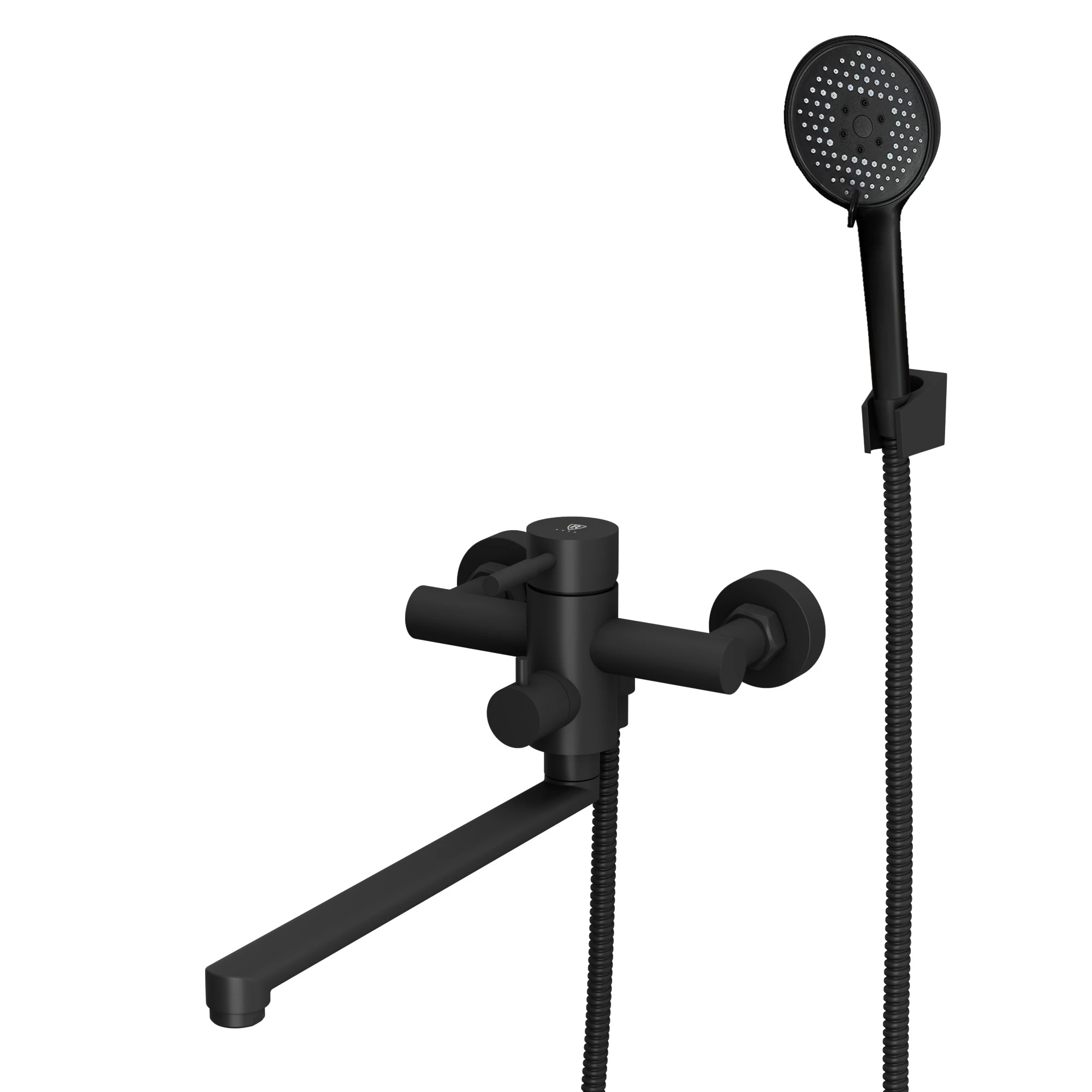 Смеситель для ванны с душем Rush Melos SUS1101-51Black черный матовый, SUS1101-51Black
Смеситель для ванны с душем Rush Melos SUS1101-51Black черный матовый, SUS1101-51Black