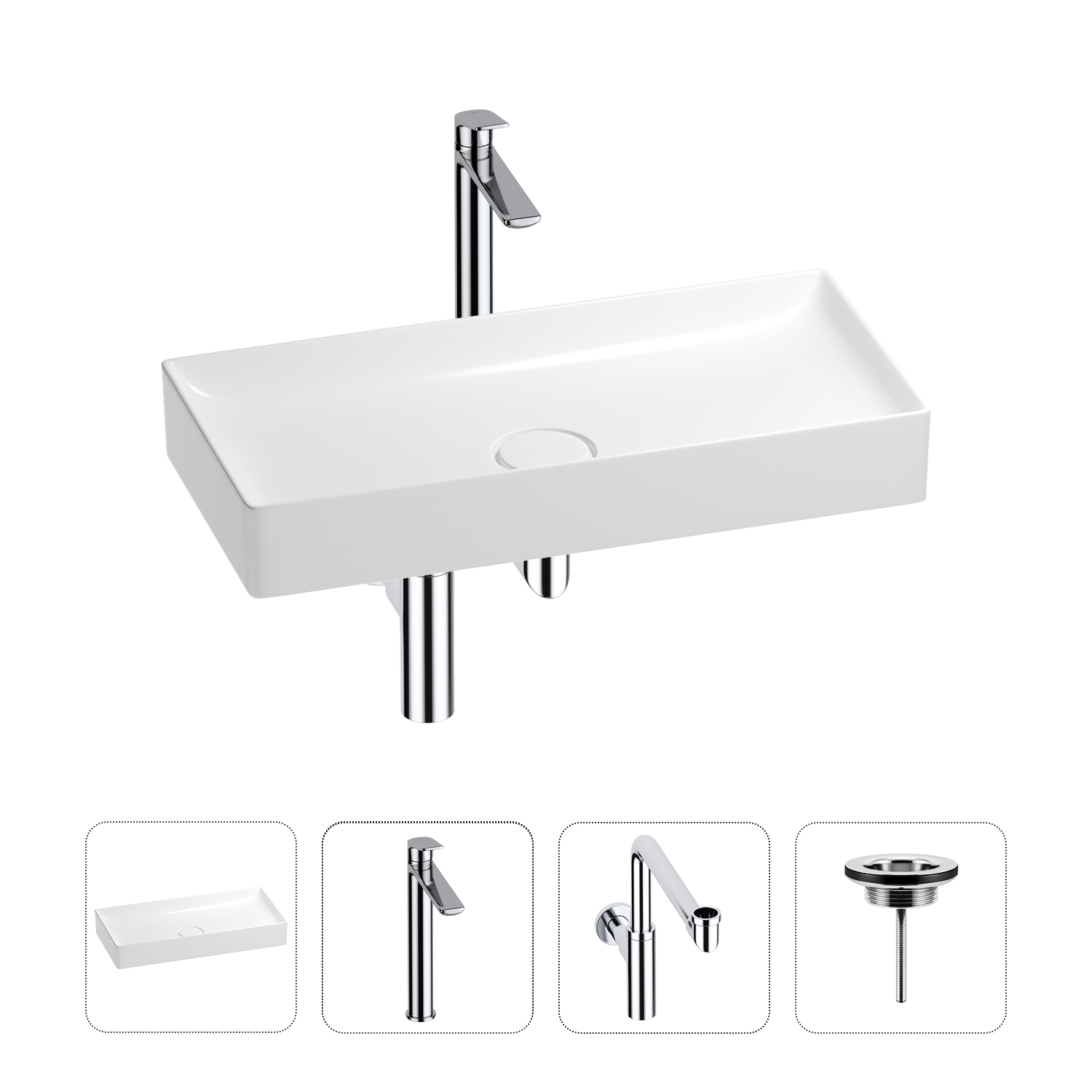 Раковина для ванной Wellsee Pure BY Wellsee 201002781 в наборе 4 в 1, Нержавеющая сталь, 201002781
Раковина для ванной Wellsee Pure BY Wellsee 201002781 в наборе 4 в 1, Нержавеющая сталь, 201002781