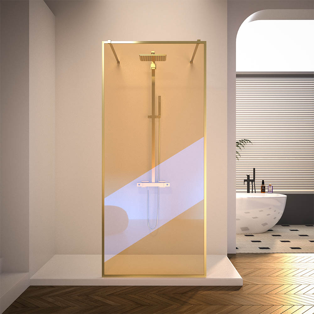 Душевая перегородка Veconi Korato KR-90GC 110x200 см, профиль брашированное золото, стекло хамелеон, KR90GC-110-09-C4
Душевая перегородка Veconi Korato KR-90GC 110x200 см, профиль брашированное золото, стекло хамелеон, KR90GC-110-09-C4