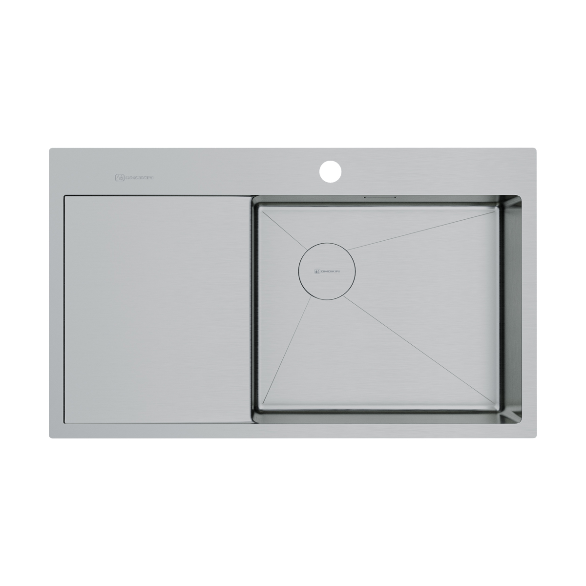Мойка кухонная Omoikiri Akisame 86-R Side 4997042 86х51 см нержавеющая сталь, 4997042
Мойка кухонная Omoikiri Akisame 86-R Side 4997042 86х51 см нержавеющая сталь, 4997042