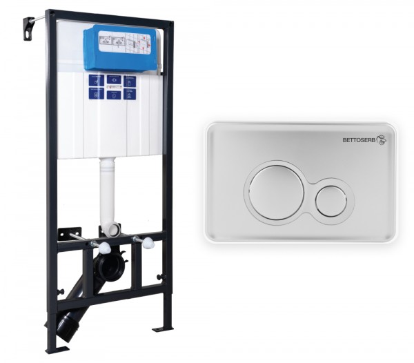 Инсталляция Bettoserb Sava Fix Slim 40006456 + клавиша Morava 40006462 хром матовый, Черный / белый, 40006456
Инсталляция Bettoserb Sava Fix Slim 40006456 + клавиша Morava 40006462 хром матовый, Черный / белый, 40006456