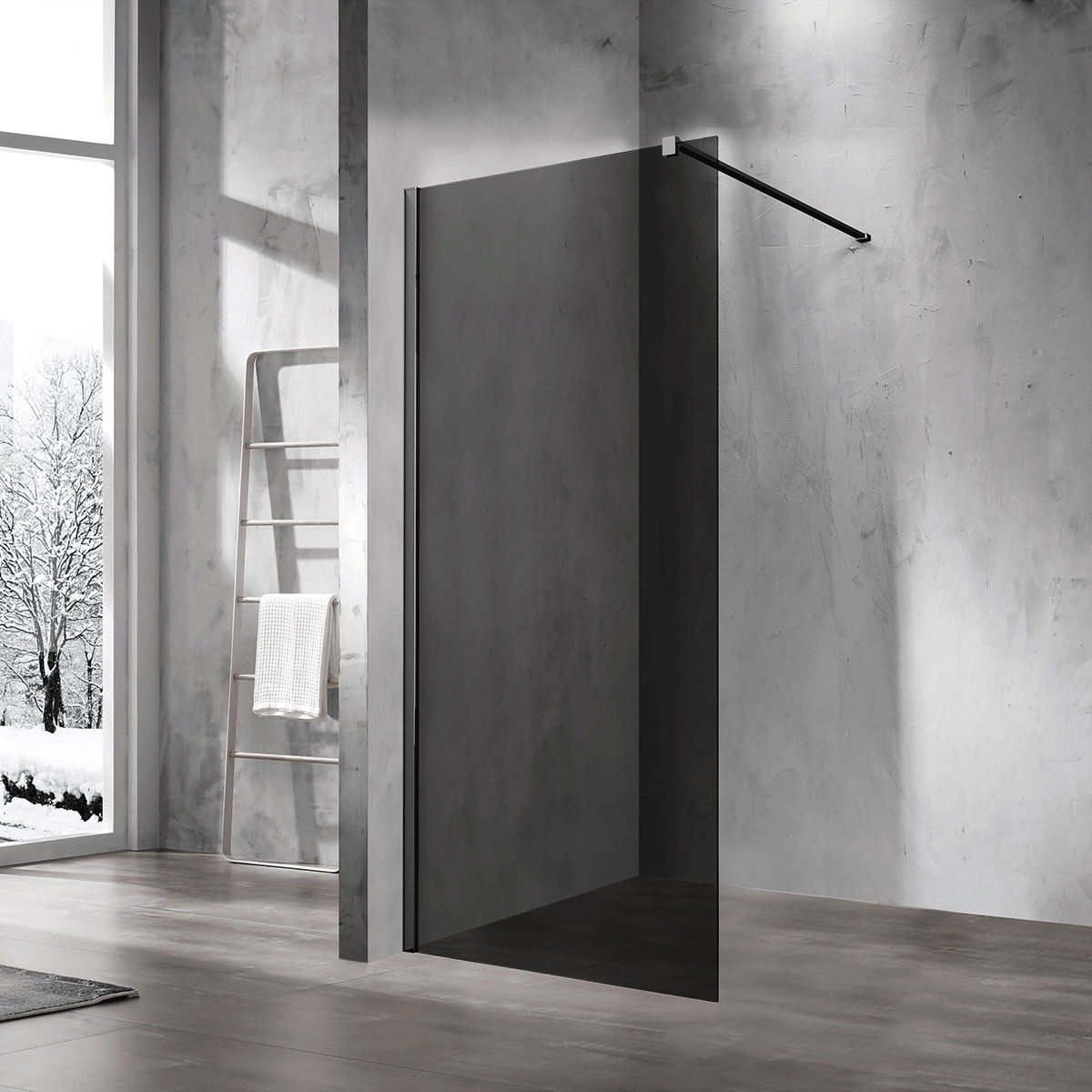 Душевая перегородка Vincea Walk-In VSW-1H120CGB 120х200 профиль черный, стекло тонированное, VSW-1H120CGB
Душевая перегородка Vincea Walk-In VSW-1H120CGB 120х200 профиль черный, стекло тонированное, VSW-1H120CGB