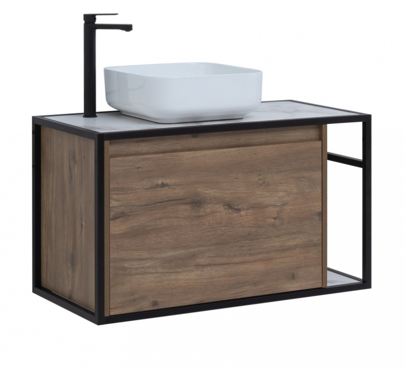 Тумба с раковиной Aquanet Nova Lite Loft 90 L дуб рустикальный, Светлое дерево, Loft 00261660
Тумба с раковиной Aquanet Nova Lite Loft 90 L дуб рустикальный, Светлое дерево, Loft 00261660