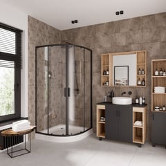 Душевой уголок Niagara Nova NG-6807-08 BLACK 100x100x190 четверть круга, черный (Без поддона), NG-6807-08 BLACK
Душевой уголок Niagara Nova NG-6807-08 BLACK 100x100x190 четверть круга, черный (Без поддона), NG-6807-08 BLACK