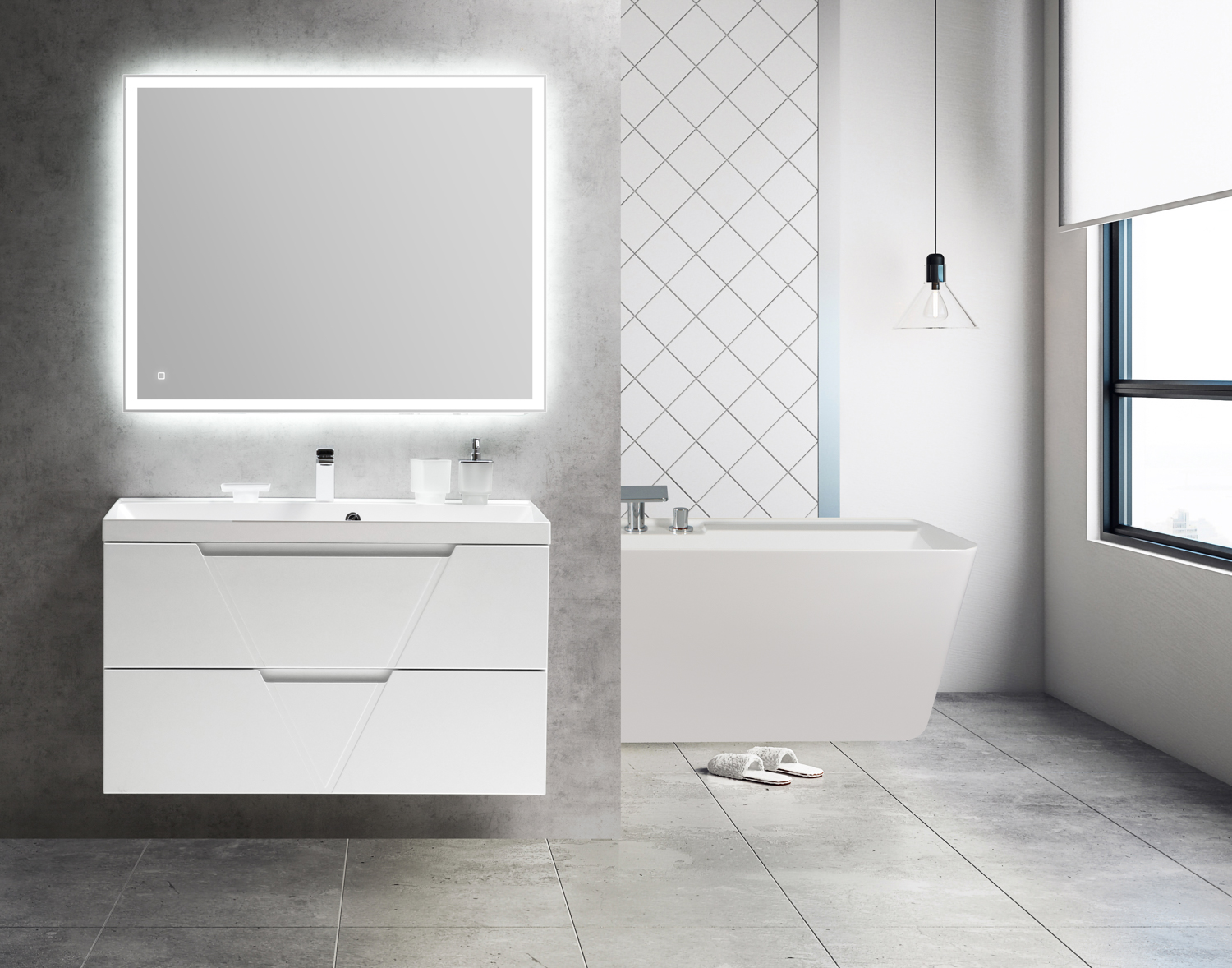 Мебель для ванной BelBagno Vittoria 100 подвесная, 2 ящика, Bianco Lucido (раковина BB1000/450-LV-MR-AST), Белый глянцевый, VITTORIA-1000-2C-SO-BL-P
Мебель для ванной BelBagno Vittoria 100 подвесная, 2 ящика, Bianco Lucido (раковина BB1000/450-LV-MR-AST), Белый глянцевый, VITTORIA-1000-2C-SO-BL-P