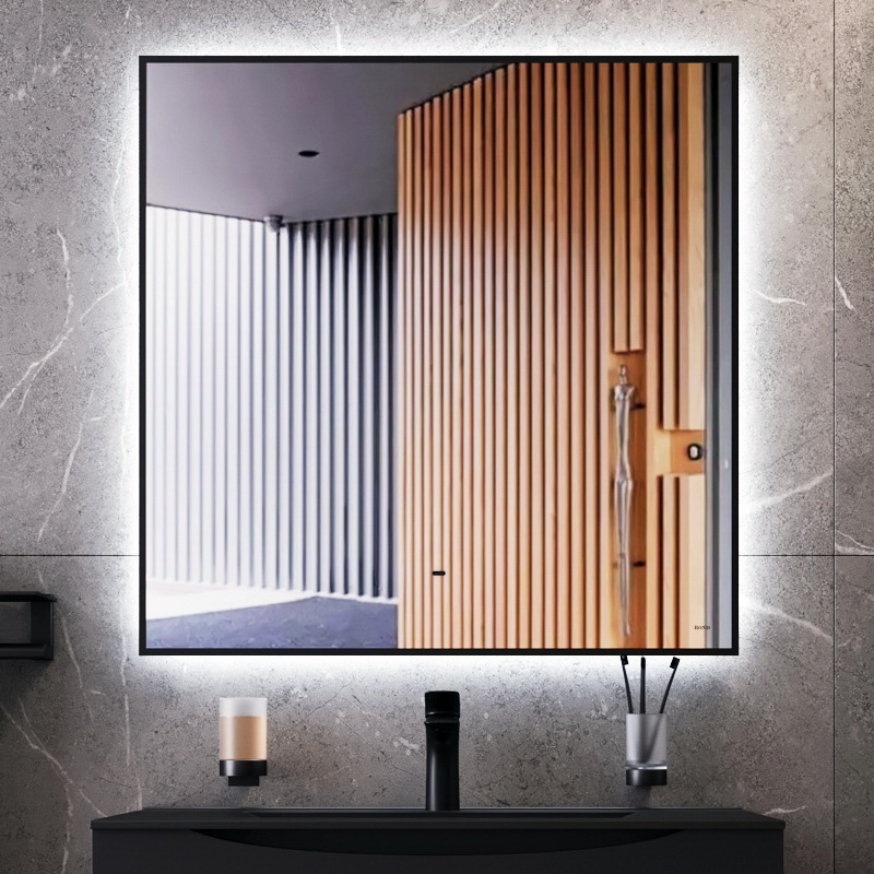 Зеркало Bond Cube 80х80 с LED-подсветкой и бесконтактным сенсором, черный, M36ZE-8080
Зеркало Bond Cube 80х80 с LED-подсветкой и бесконтактным сенсором, черный, M36ZE-8080
