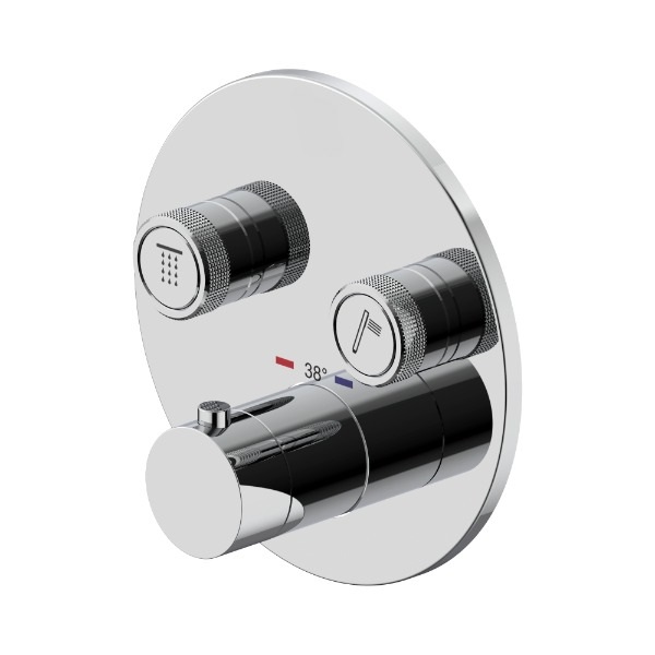 Термостат для ванны с душем Plumberia Selection PSBOX PSB1902CR на 2 потребителя, хром, PSB1902CR
Термостат для ванны с душем Plumberia Selection PSBOX PSB1902CR на 2 потребителя, хром, PSB1902CR