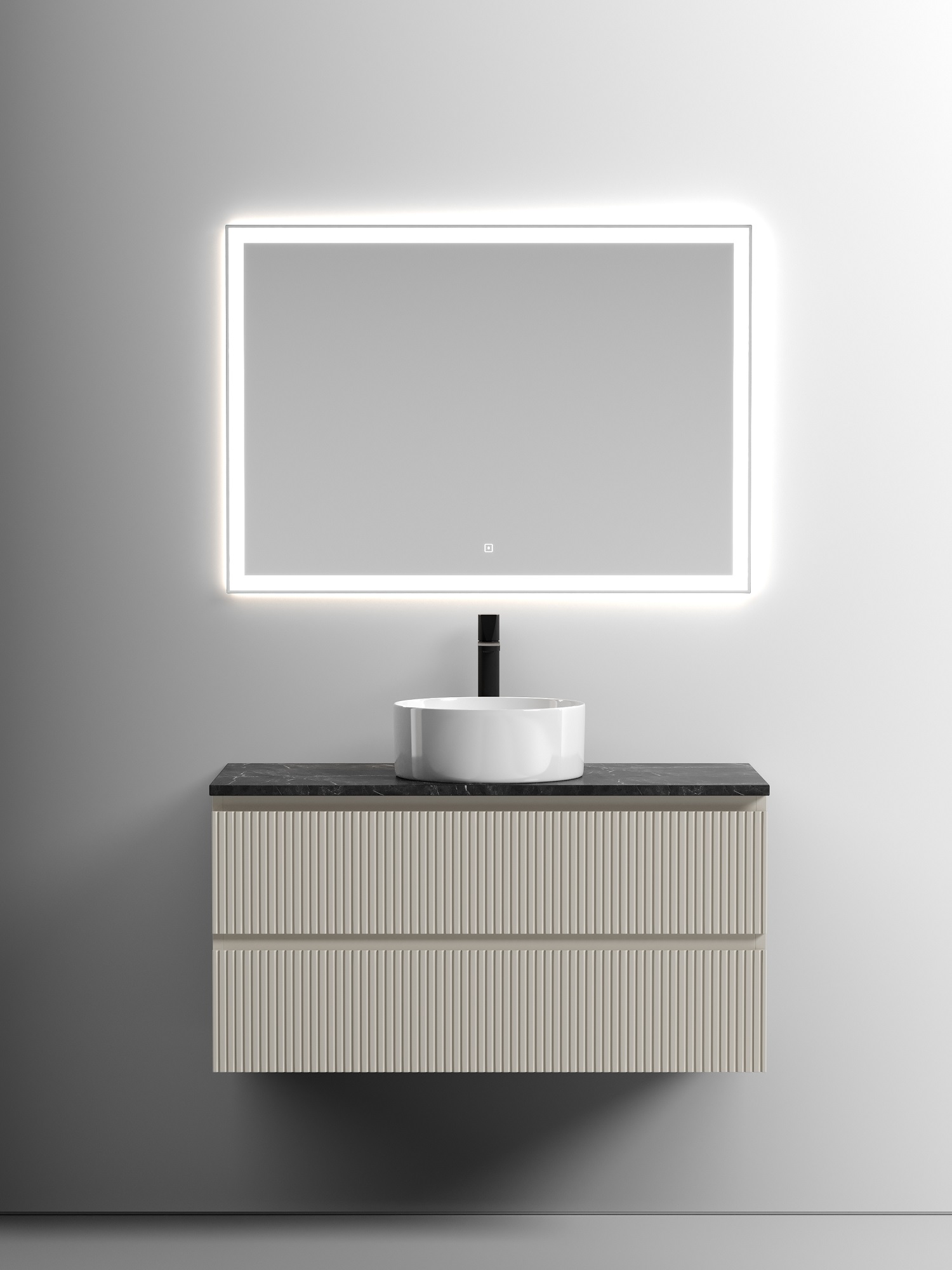 Мебель для ванной Sancos Snob T 100 подвесная, столешница black sky, Beige Soft (с отверстием под смеситель), Бежевый, Snob T SNT100CE
Мебель для ванной Sancos Snob T 100 подвесная, столешница black sky, Beige Soft (с отверстием под смеситель), Бежевый, Snob T SNT100CE