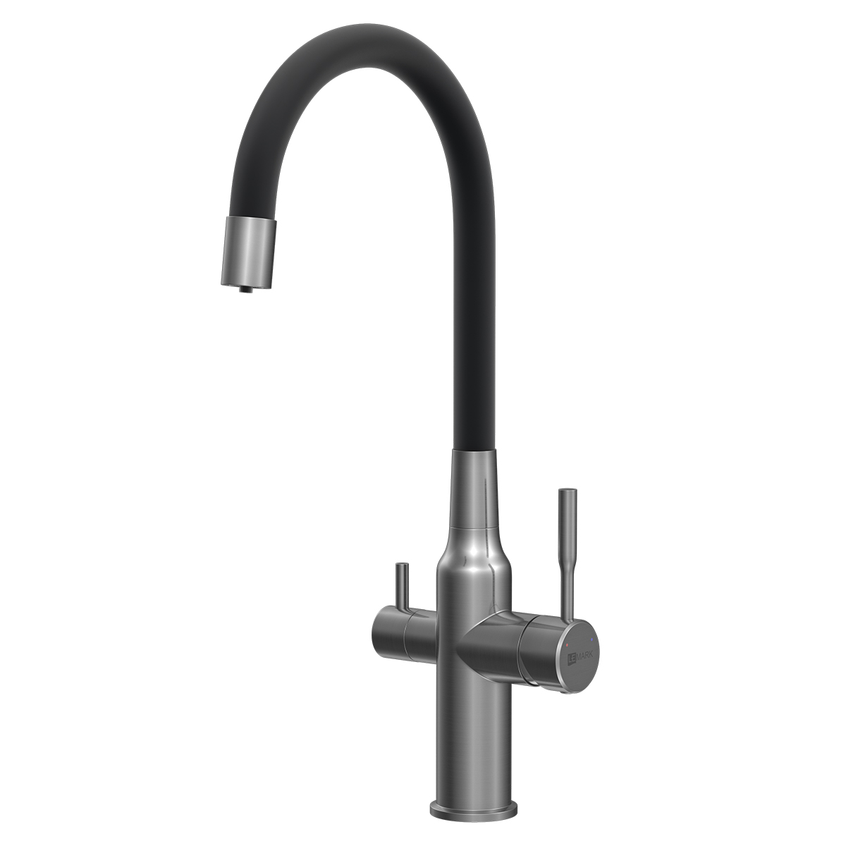 Смеситель для кухонной мойки Lemark Expert LM5083GMN-Black c гибким изливом, графит/черный, LM5083GMN-Black
Смеситель для кухонной мойки Lemark Expert LM5083GMN-Black c гибким изливом, графит/черный, LM5083GMN-Black