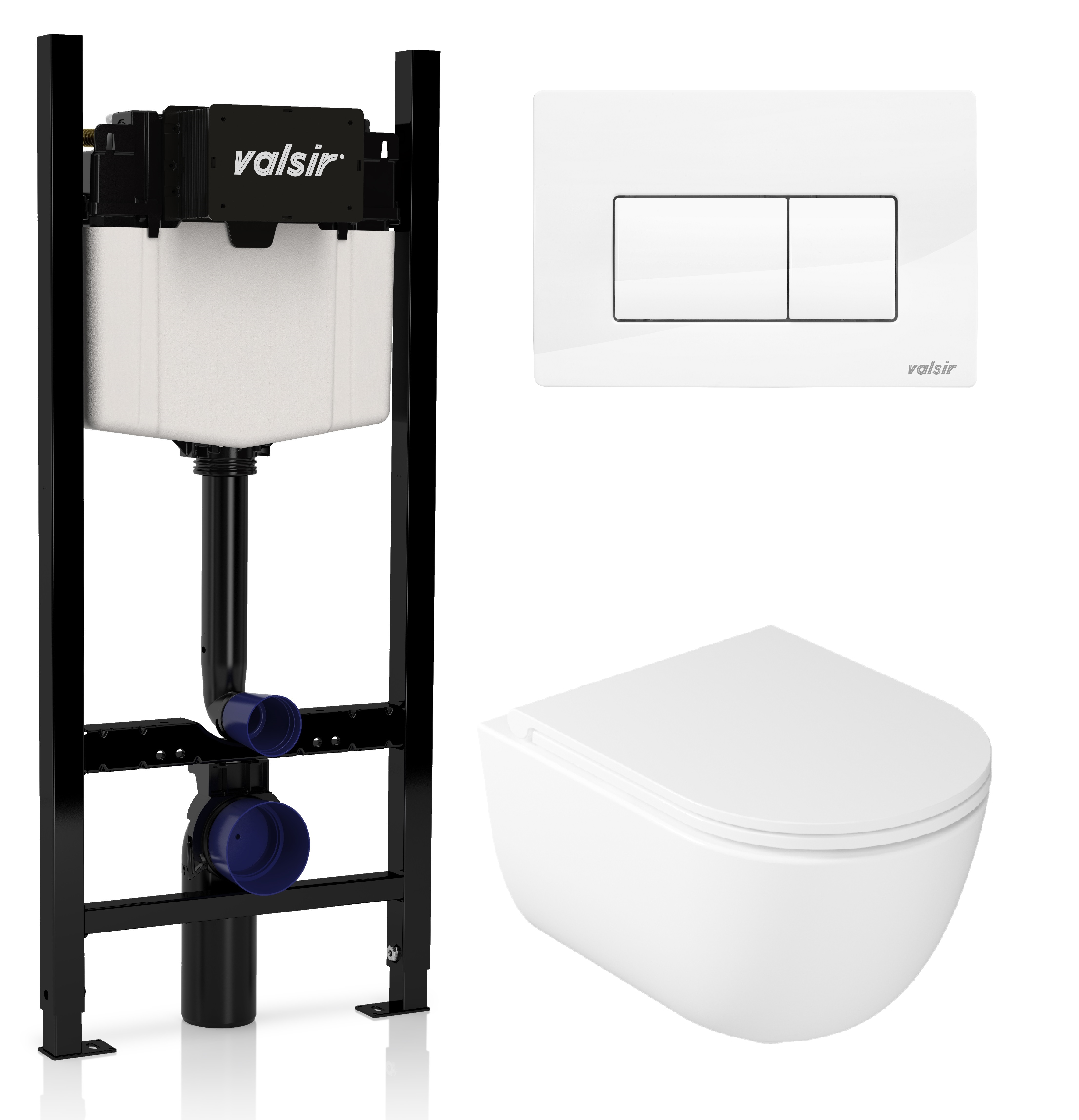 Комплект унитаз с инсталляцией Valsir KIT VSWG 7334 Std P1 + сиденье + кнопка смыва белая глянцевая, Белый, KIT VSWG 7334 Std P1
Комплект унитаз с инсталляцией Valsir KIT VSWG 7334 Std P1 + сиденье + кнопка смыва белая глянцевая, Белый, KIT VSWG 7334 Std P1
