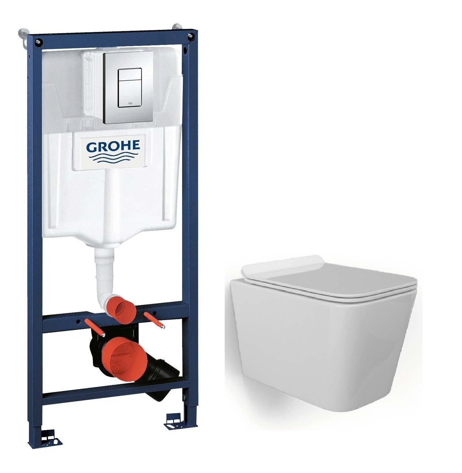 Комплект инсталляция Grohe Rapid SL 38772001 + унитаз подвесной beWash Kraft BKWHR005510 с микролифтом, Белый глянцевый, BKWHR005510 + 38772001
Комплект инсталляция Grohe Rapid SL 38772001 + унитаз подвесной beWash Kraft BKWHR005510 с микролифтом, Белый глянцевый, BKWHR005510 + 38772001