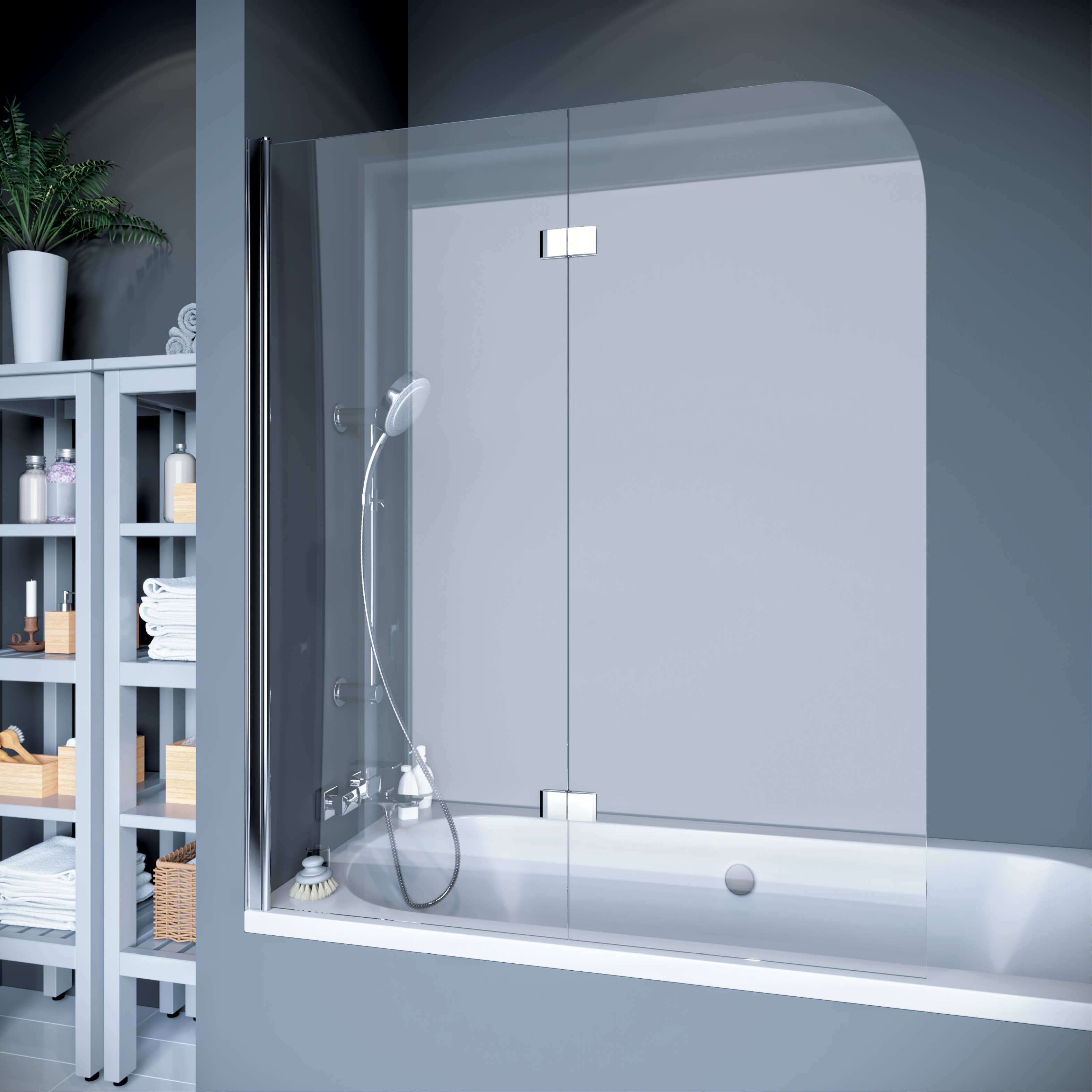 Шторка на ванну Koller Pool Waterfall Line QP97 115х140 L стекло рифленое, профиль хром, QP97 115х140 L
Шторка на ванну Koller Pool Waterfall Line QP97 115х140 L стекло рифленое, профиль хром, QP97 115х140 L
