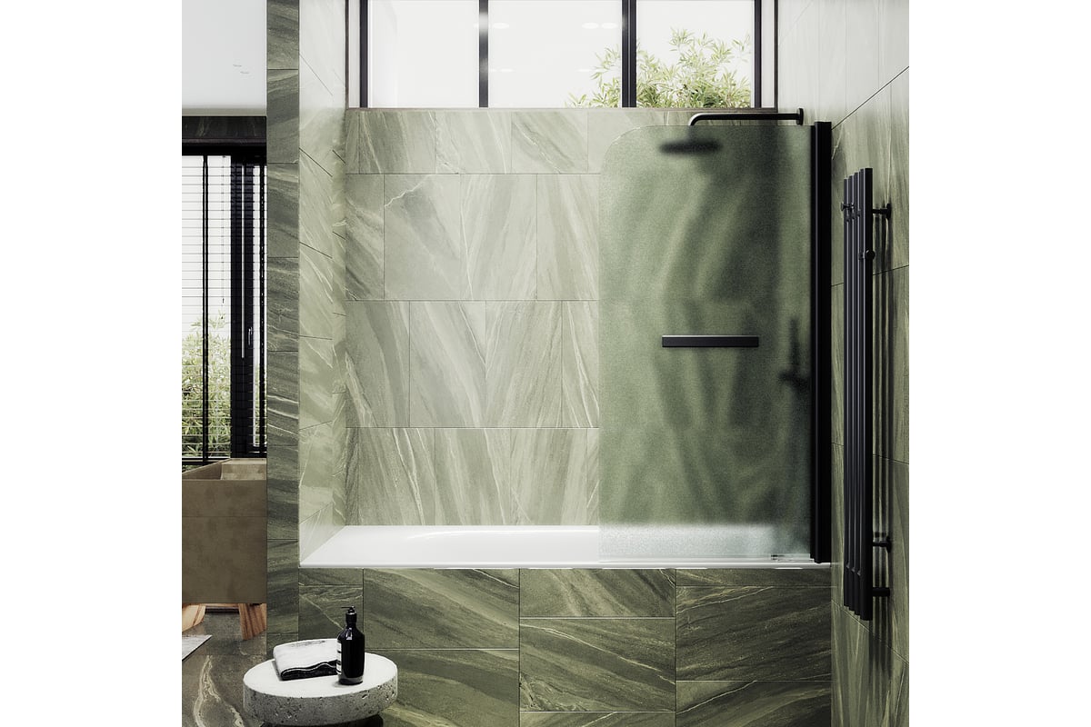 Шторка на ванну Maybah Glass MGV-769-6 40х140 см, профиль черный, стекло сатин, MGV-769-6
Шторка на ванну Maybah Glass MGV-769-6 40х140 см, профиль черный, стекло сатин, MGV-769-6