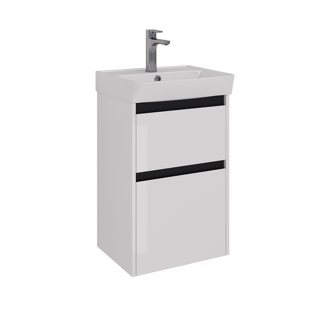 Тумба с раковиной Lemark Combi 45 универсальная, белый глянец, черная планка, Combi 45
Тумба с раковиной Lemark Combi 45 универсальная, белый глянец, черная планка, Combi 45