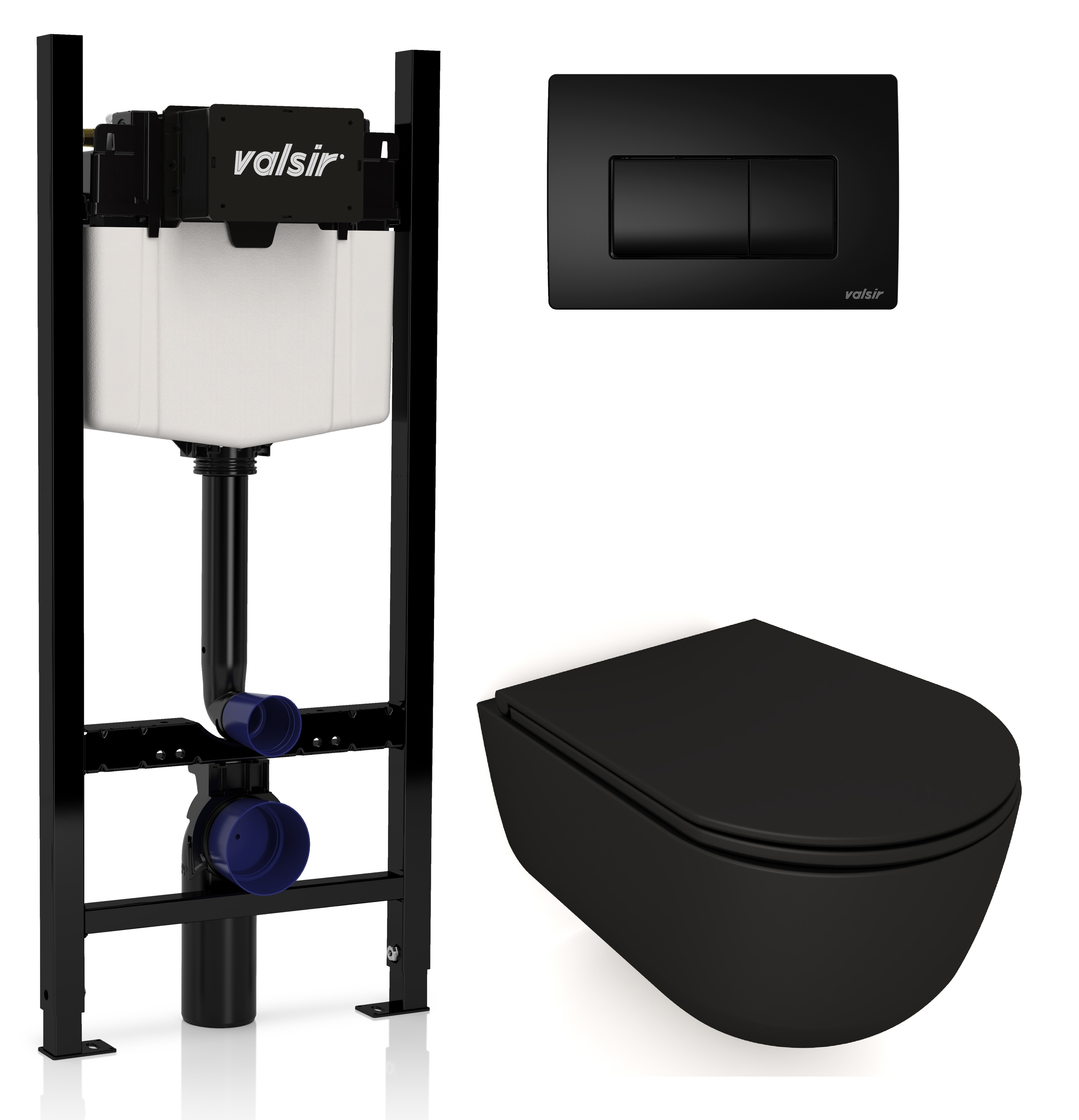 Комплект унитаз с инсталляцией Valsir KIT VSBM 7334NEMT Slim P1 + сиденье + кнопка черная матовая, Черный матовый, KIT VSBM 7334NEMT Slim P1
Комплект унитаз с инсталляцией Valsir KIT VSBM 7334NEMT Slim P1 + сиденье + кнопка черная матовая, Черный матовый, KIT VSBM 7334NEMT Slim P1