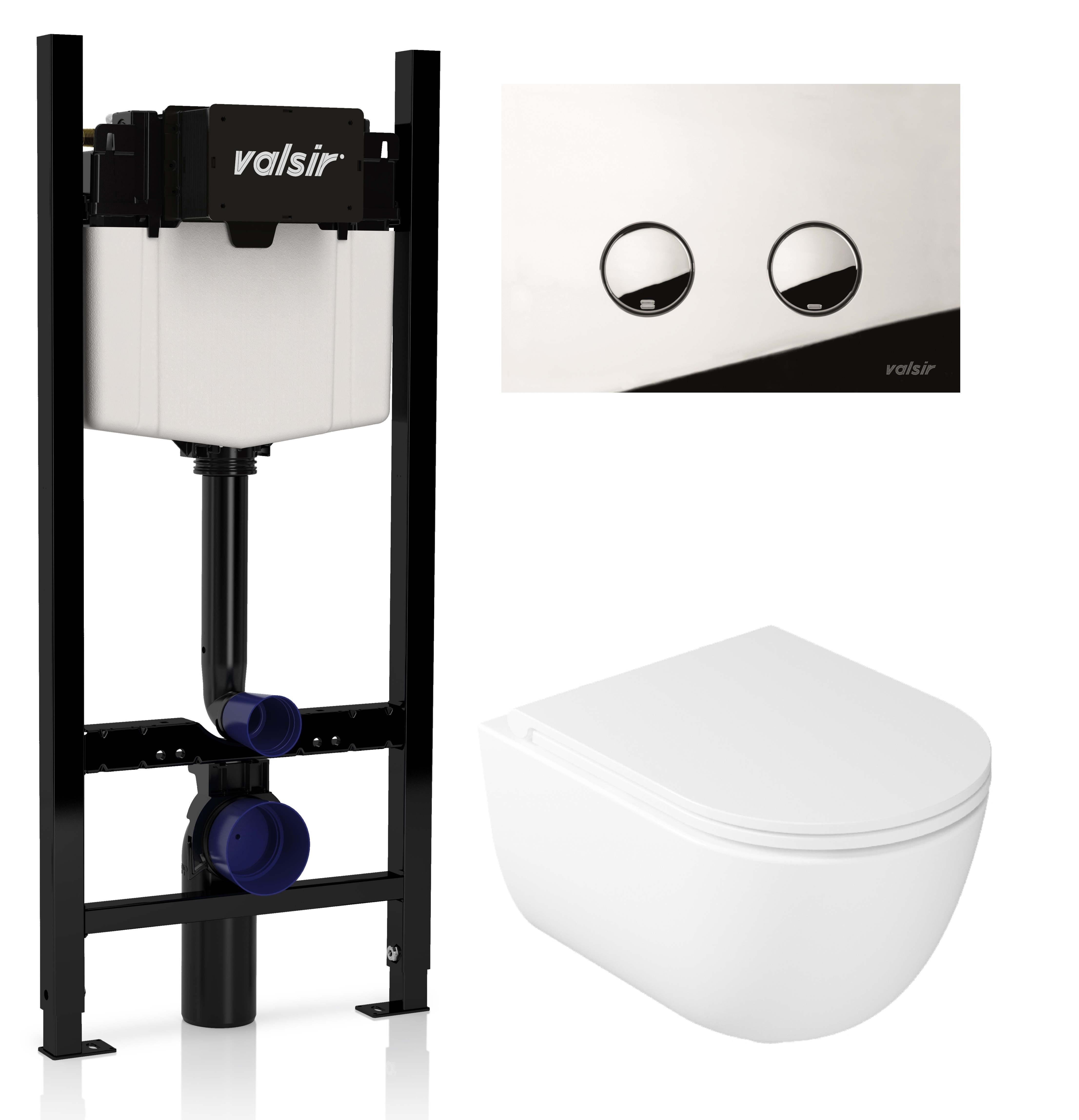Комплект унитаз с инсталляцией Valsir KIT VSCR 7334 Slim P4 + сиденье + кнопка смыва хром глянцевый, Белый, KIT VSCR 7334 Slim P4
Комплект унитаз с инсталляцией Valsir KIT VSCR 7334 Slim P4 + сиденье + кнопка смыва хром глянцевый, Белый, KIT VSCR 7334 Slim P4