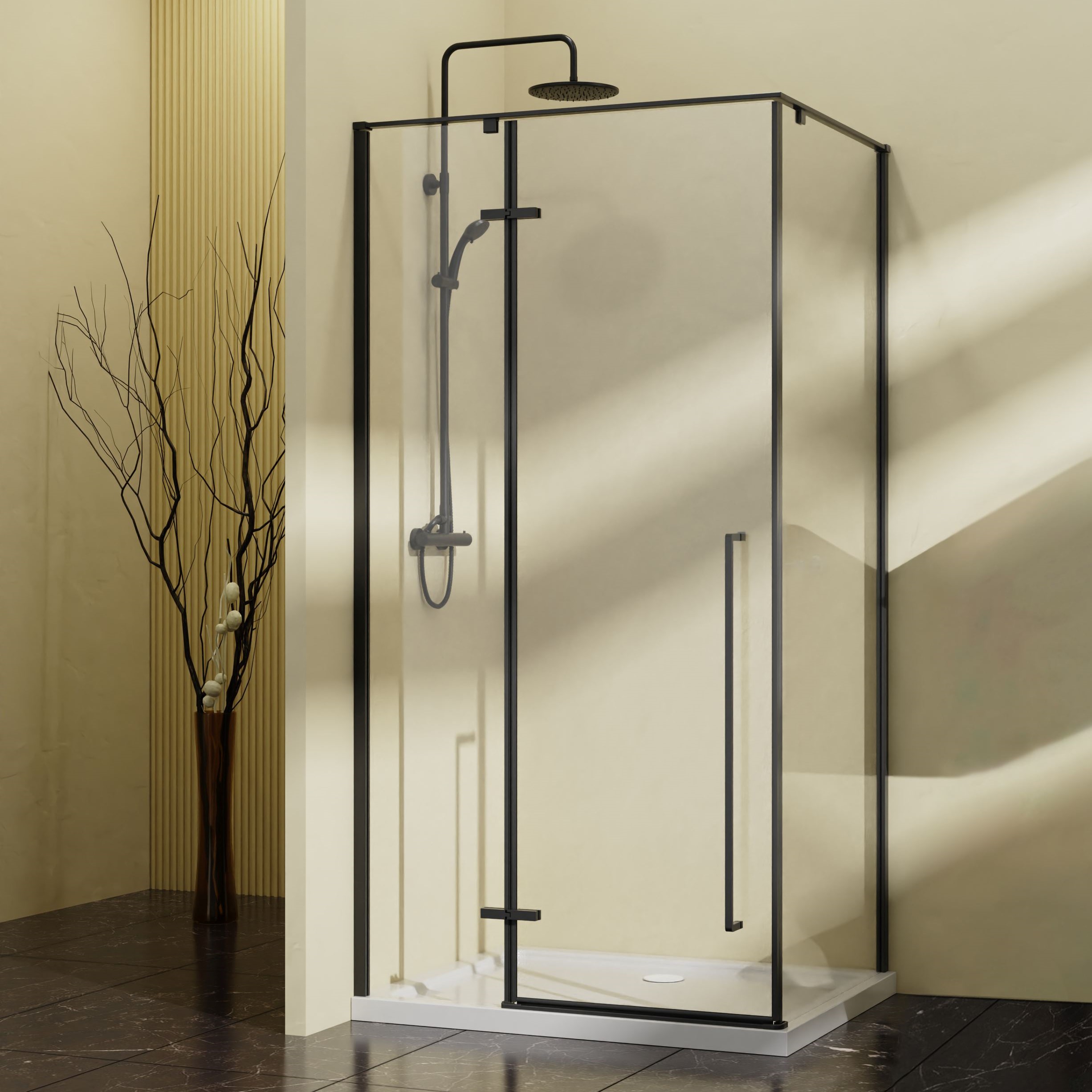Душевой уголок Vincea Slim-N VSR-5SN9010CLB, 100х90, черный, стекло прозрачное, VSR-5SN9010CLB
Душевой уголок Vincea Slim-N VSR-5SN9010CLB, 100х90, черный, стекло прозрачное, VSR-5SN9010CLB