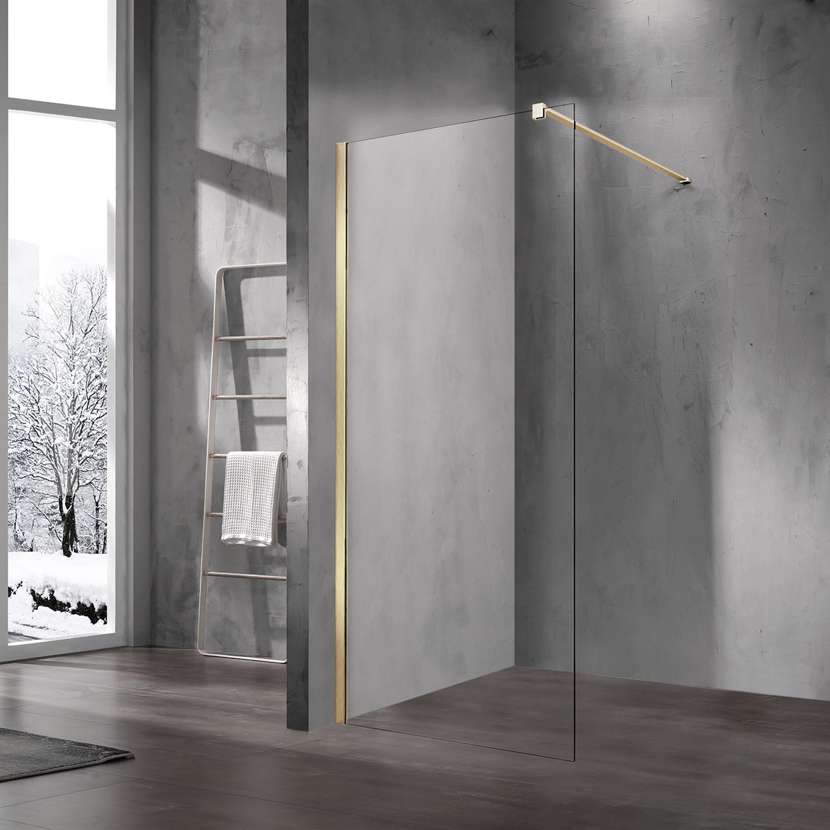 Душевая перегородка Vincea Walk-In VSW-1H100CLG, 100х200, матовый золотой, стекло прозрачное, VSW-1H100CLG
Душевая перегородка Vincea Walk-In VSW-1H100CLG, 100х200, матовый золотой, стекло прозрачное, VSW-1H100CLG