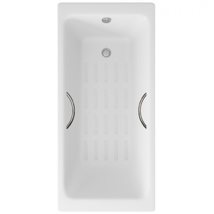 Чугунная ванна Delice Parallel Comfort DLR220505R-AS 170x70 с ручками и антискользящим покрытием, Белый, DLR220505R-AS
Чугунная ванна Delice Parallel Comfort DLR220505R-AS 170x70 с ручками и антискользящим покрытием, Белый, DLR220505R-AS