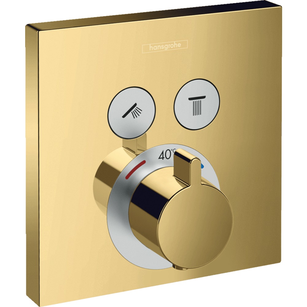 Термостат Hansgrohe ShowerSelect 15763990 для душа, на 2 потребителя, полированное золото, ShowerSelect 15763990
Термостат Hansgrohe ShowerSelect 15763990 для душа, на 2 потребителя, полированное золото, ShowerSelect 15763990