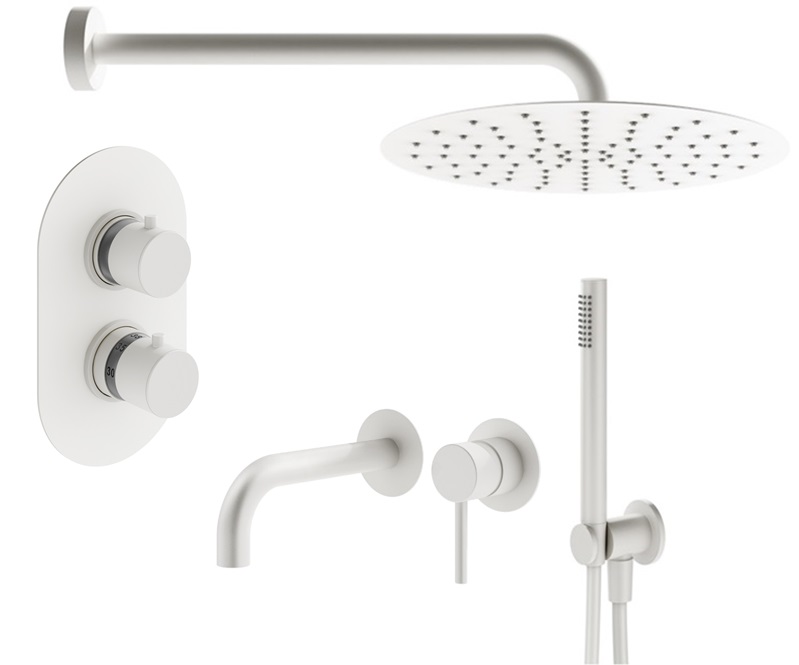 Душевой комплект Plumberia Selection Ixo KITXOT18BO210 белый матовый, KITXOT18BO210
Душевой комплект Plumberia Selection Ixo KITXOT18BO210 белый матовый, KITXOT18BO210