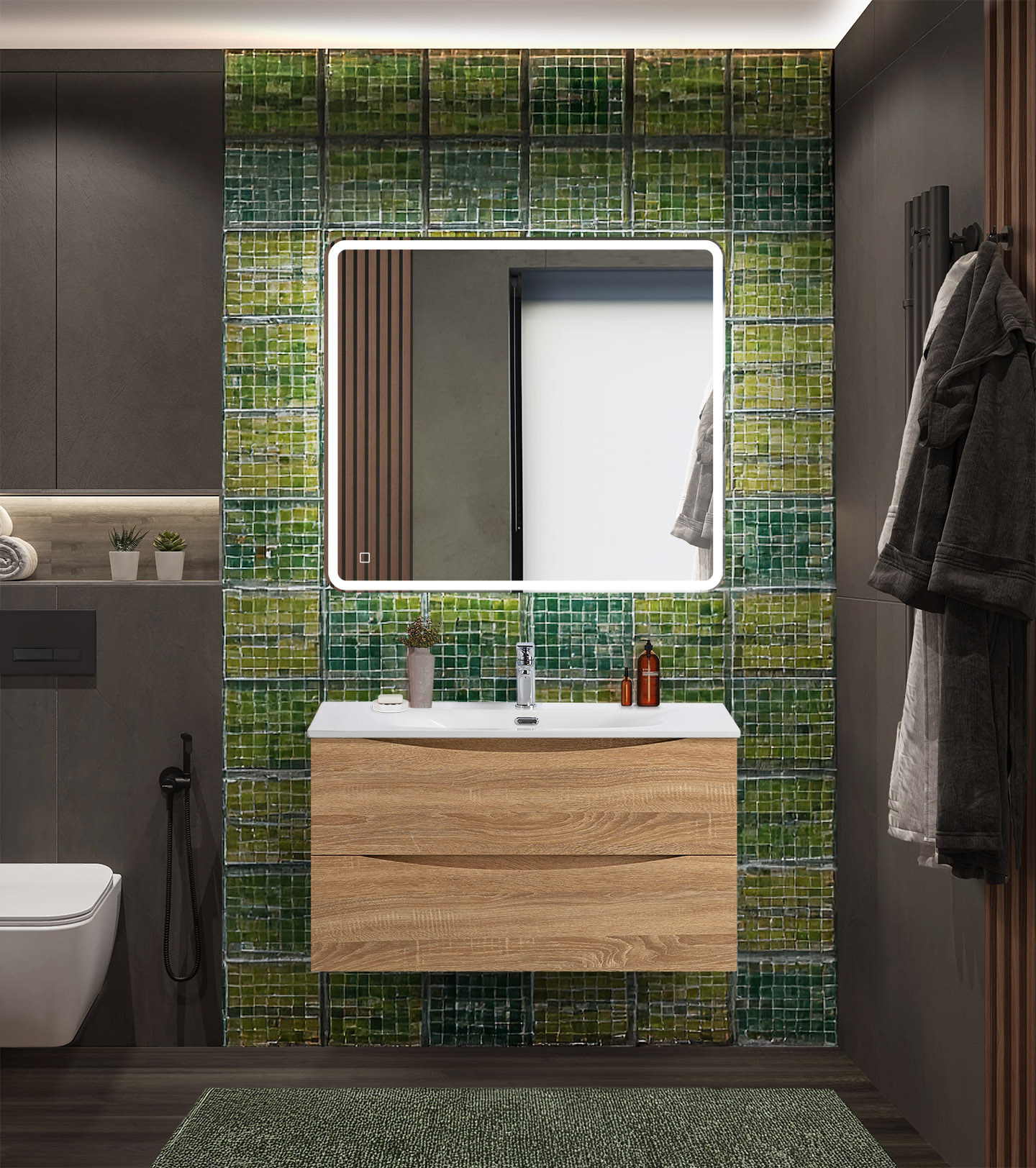 Мебель для ванной BelBagno Marino-Cer-N 90 подвесная, 2 ящика, Rovere Bianco, Светлое дерево, MARINO-CER-N-900-2C-SO-WO-P
Мебель для ванной BelBagno Marino-Cer-N 90 подвесная, 2 ящика, Rovere Bianco, Светлое дерево, MARINO-CER-N-900-2C-SO-WO-P