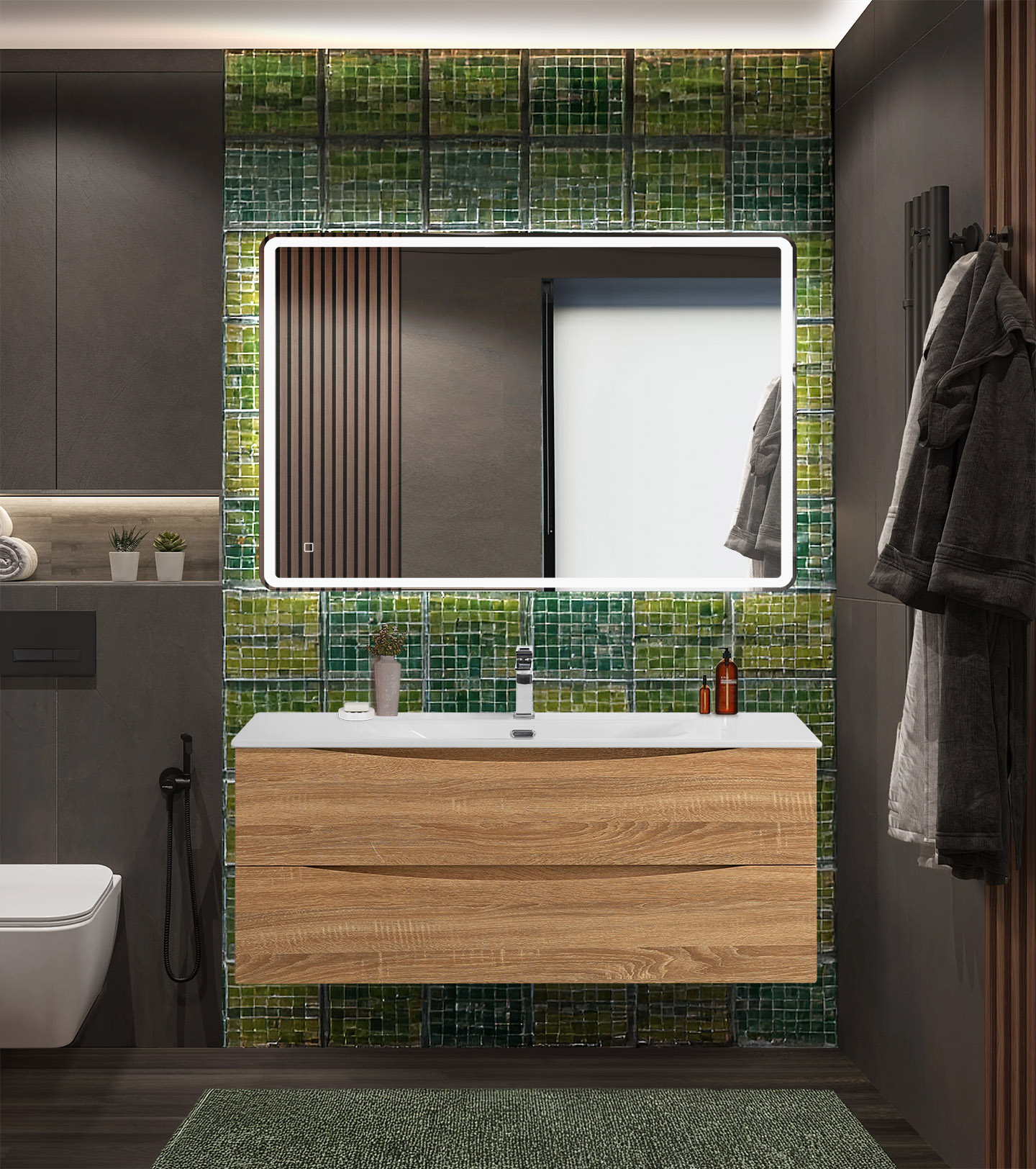 Мебель для ванной BelBagno Marino-Cer-N 120 подвесная, 2 ящика, Rovere Bianco, Светлое дерево, MARINO-CER-N-1200-2C-SO-WO-P
Мебель для ванной BelBagno Marino-Cer-N 120 подвесная, 2 ящика, Rovere Bianco, Светлое дерево, MARINO-CER-N-1200-2C-SO-WO-P