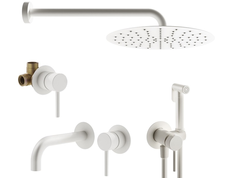 Душевой комплект Plumberia Selection Ixo KITZXO01BO210 белый матовый, KITZXO01BO210
Душевой комплект Plumberia Selection Ixo KITZXO01BO210 белый матовый, KITZXO01BO210