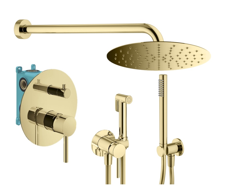 Душевой комплект Plumberia Selection Ixo KITZXO18OR золото 24к, Золотой, KITZXO18OR
Душевой комплект Plumberia Selection Ixo KITZXO18OR золото 24к, Золотой, KITZXO18OR