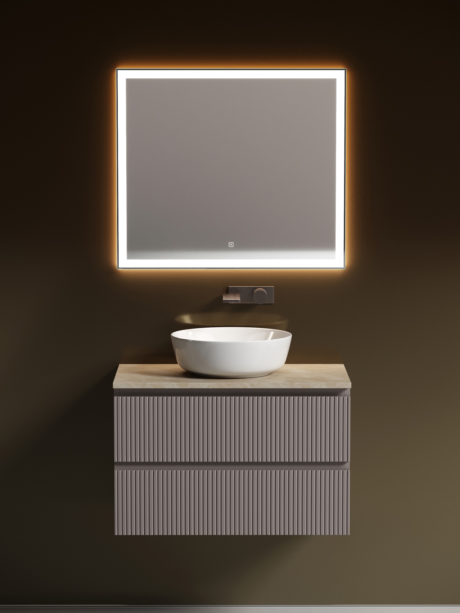 Мебель для ванной Sancos Snob T 80 подвесная, столешница kreman, Doha Soft (без отверстия под смеситель), Серый, Snob T SNT80SM
Мебель для ванной Sancos Snob T 80 подвесная, столешница kreman, Doha Soft (без отверстия под смеситель), Серый, Snob T SNT80SM