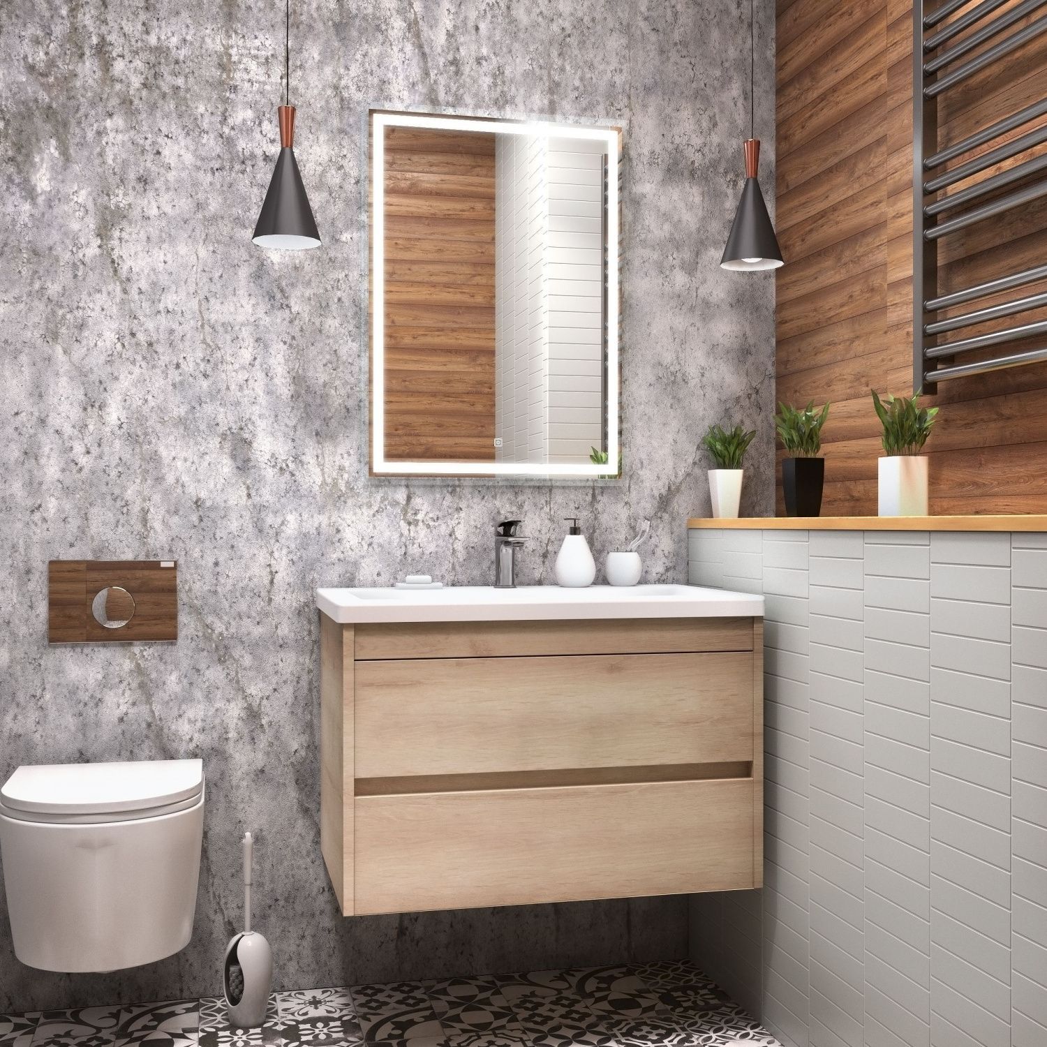Мебель для ванной Art&Max Family-900-2C-SO-PB Pino Bianco, подвесная, Светлое дерево, Family-900-2C-SO-PB
Мебель для ванной Art&Max Family-900-2C-SO-PB Pino Bianco, подвесная, Светлое дерево, Family-900-2C-SO-PB