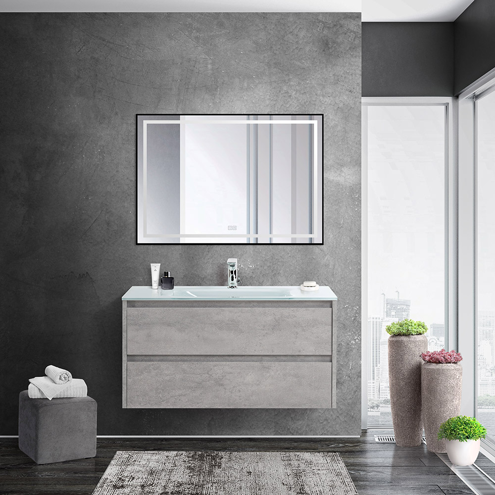 Мебель для ванной Belbagno Kraft 90 подвесная, 2 ящика, Cemento Grigio (раковина BB910/465-LV-VTR-BO), KRAFT-900-2C-SO-CG
Мебель для ванной Belbagno Kraft 90 подвесная, 2 ящика, Cemento Grigio (раковина BB910/465-LV-VTR-BO), KRAFT-900-2C-SO-CG