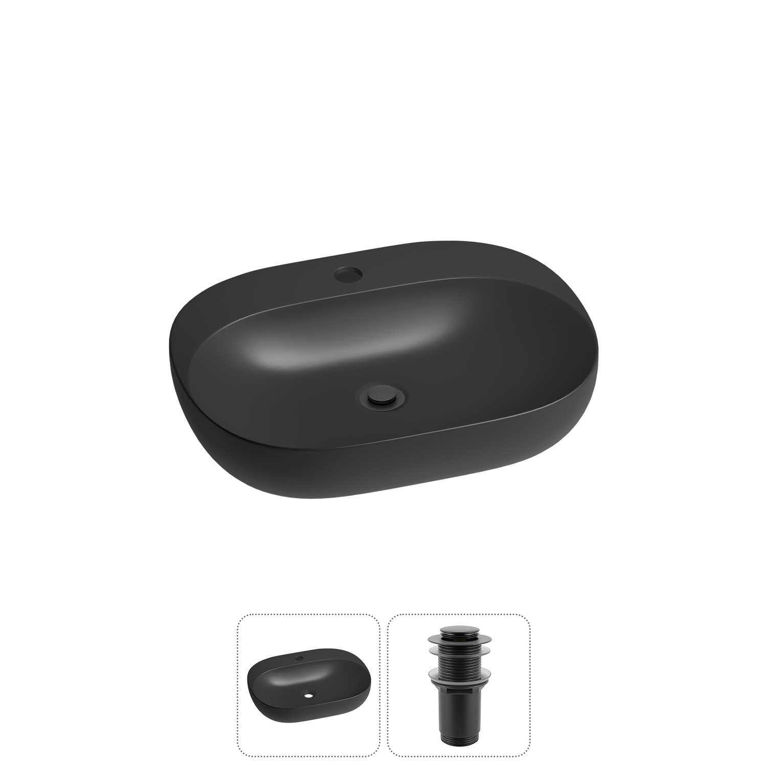 Накладная или подвесная раковина для ванной Wellsee Pro Line 20212438R в наборе 2 в 1, Черный, 20212438R
Накладная или подвесная раковина для ванной Wellsee Pro Line 20212438R в наборе 2 в 1, Черный, 20212438R