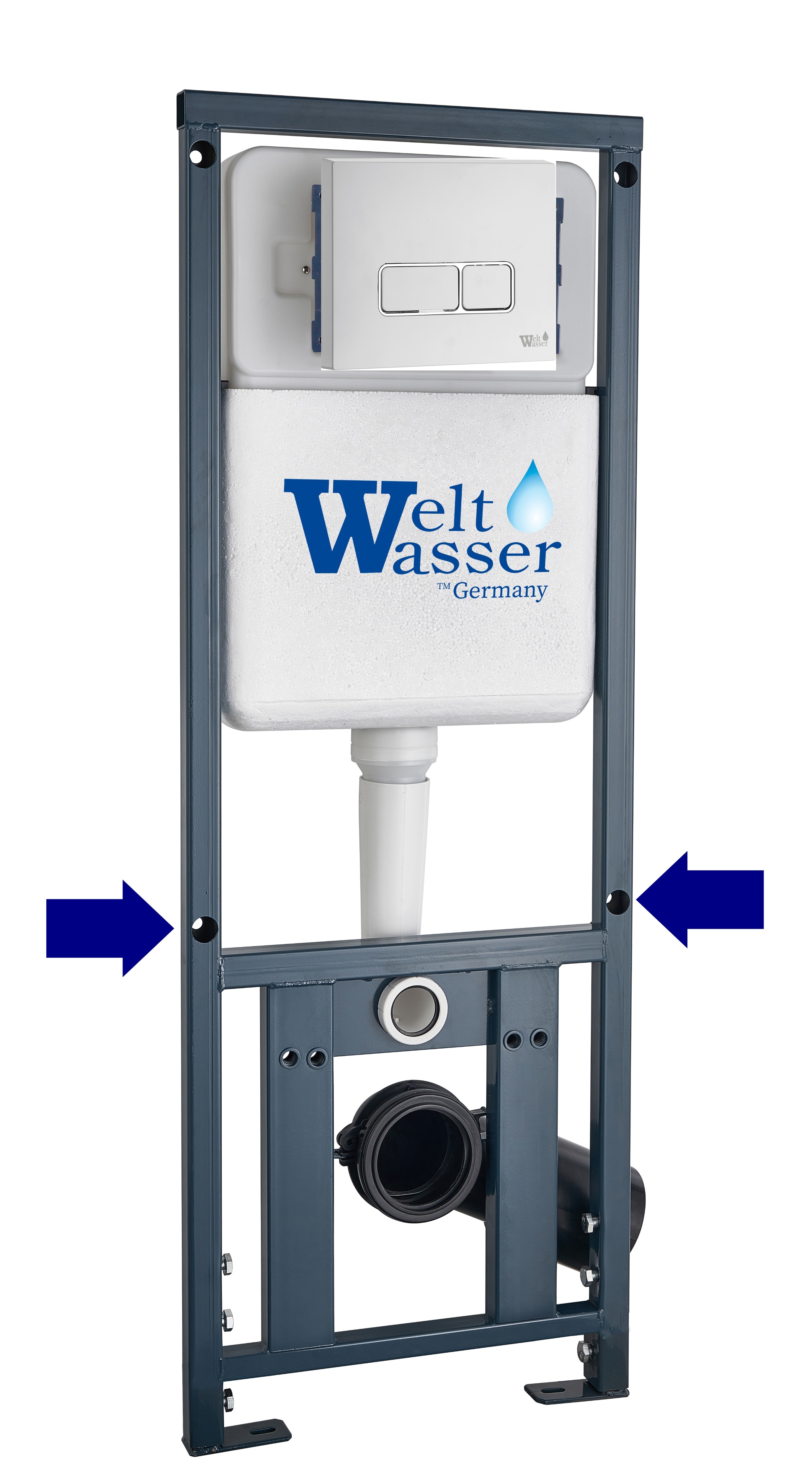 Инсталляция для унитазов WeltWasser WW INS MARBERG 410 SE WT с квадратной кнопкой белая, MARBERG 410 SE WT
Инсталляция для унитазов WeltWasser WW INS MARBERG 410 SE WT с квадратной кнопкой белая, MARBERG 410 SE WT