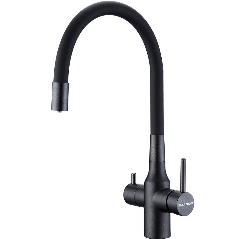 Смеситель для кухонной мойки Paulmark Salix Sa213419-418 черный металлик, Sa213419-418
Смеситель для кухонной мойки Paulmark Salix Sa213419-418 черный металлик, Sa213419-418