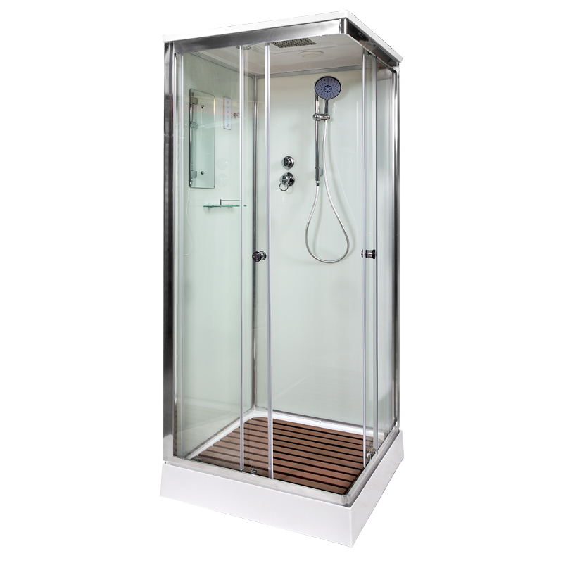 Душевая кабина AvaCan K401SEL, 100х100х220 см, стекло прозрачное, профиль хром, K401SEL
Душевая кабина AvaCan K401SEL, 100х100х220 см, стекло прозрачное, профиль хром, K401SEL