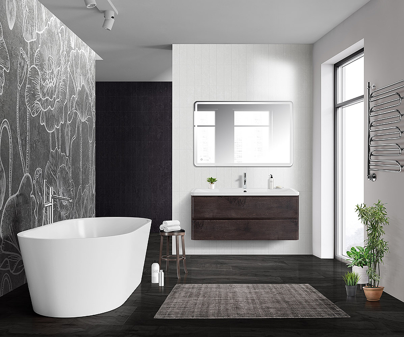 Мебель для ванной BelBagno Albano 120 подвесная, Rovere Nature Grigio (раковина BelBagno BB1200/455-LV-MR-ALR), Темное дерево, ALBANO-1200-2C-SO-RNG
Мебель для ванной BelBagno Albano 120 подвесная, Rovere Nature Grigio (раковина BelBagno BB1200/455-LV-MR-ALR), Темное дерево, ALBANO-1200-2C-SO-RNG