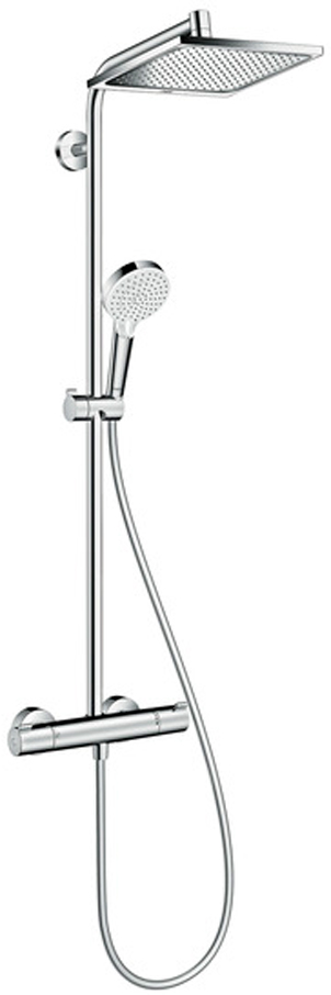 Душевая стойка Hansgrohe Crometta Е 240 1jet Showerpipe EcoSmart 27281000 9 л, Хром, Crometta Е 240 1jet Showerpipe EcoSmart 27281000
Душевая стойка Hansgrohe Crometta Е 240 1jet Showerpipe EcoSmart 27281000 9 л, Хром, Crometta Е 240 1jet Showerpipe EcoSmart 27281000
