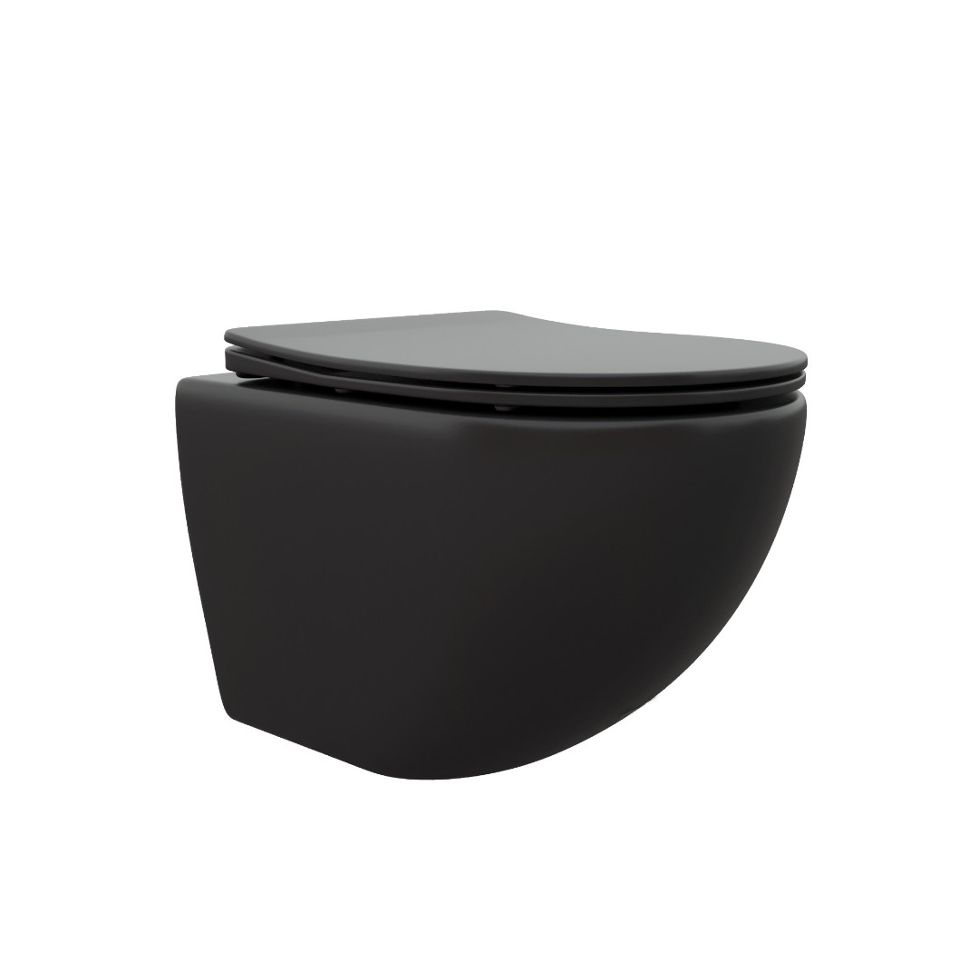 Унитаз подвесной Ceruttispa Sella aria MB CT9160 безободковый, Черный матовый, Sella aria MB CT9160
Унитаз подвесной Ceruttispa Sella aria MB CT9160 безободковый, Черный матовый, Sella aria MB CT9160