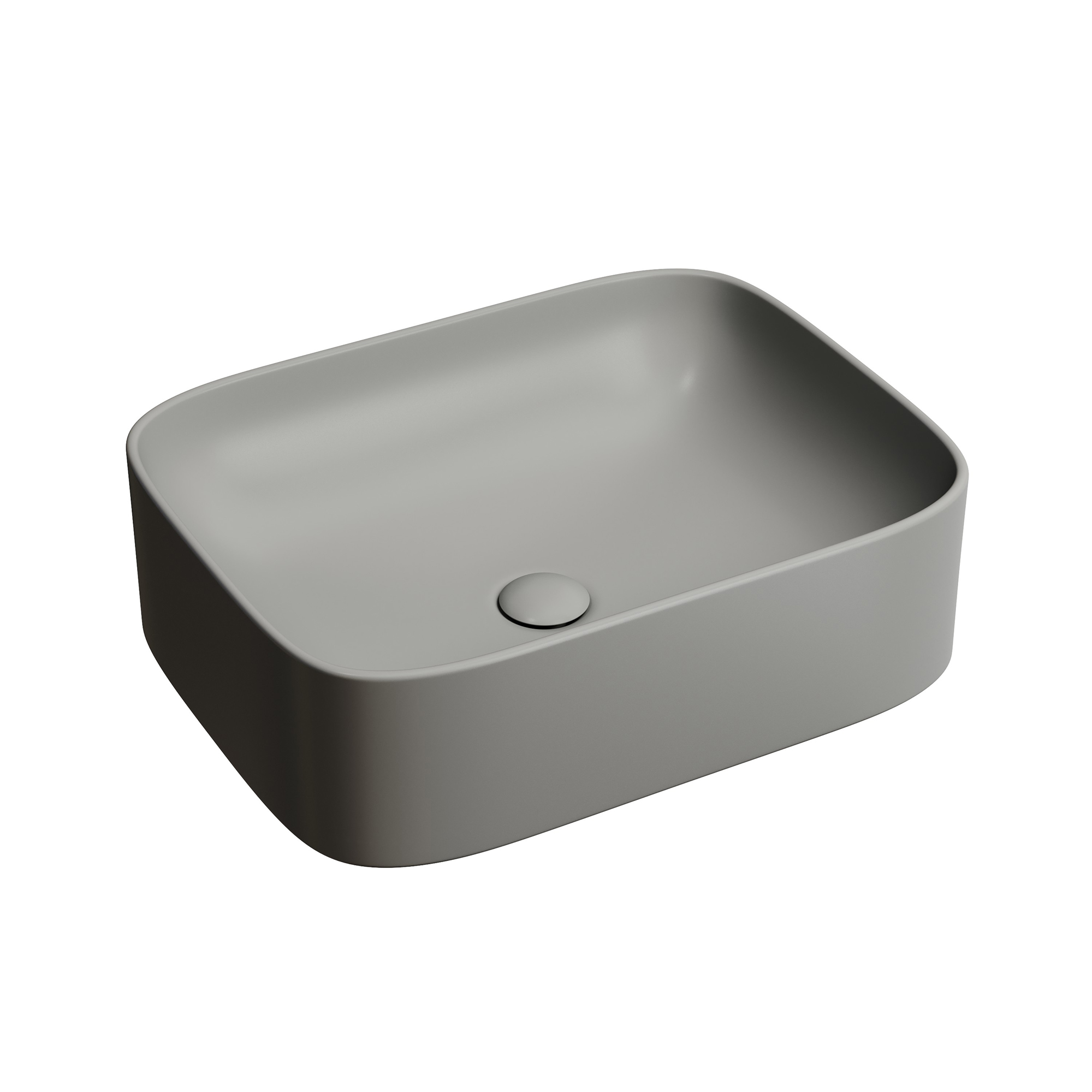

Раковина Ceramicanova Element CN6052MH 50,5 см, антрацитй матовый, Серый, CN6052MH