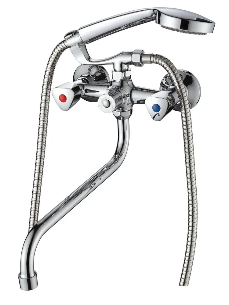 

Смеситель Ammore A4384 для ванны с душем, Хром, A4384