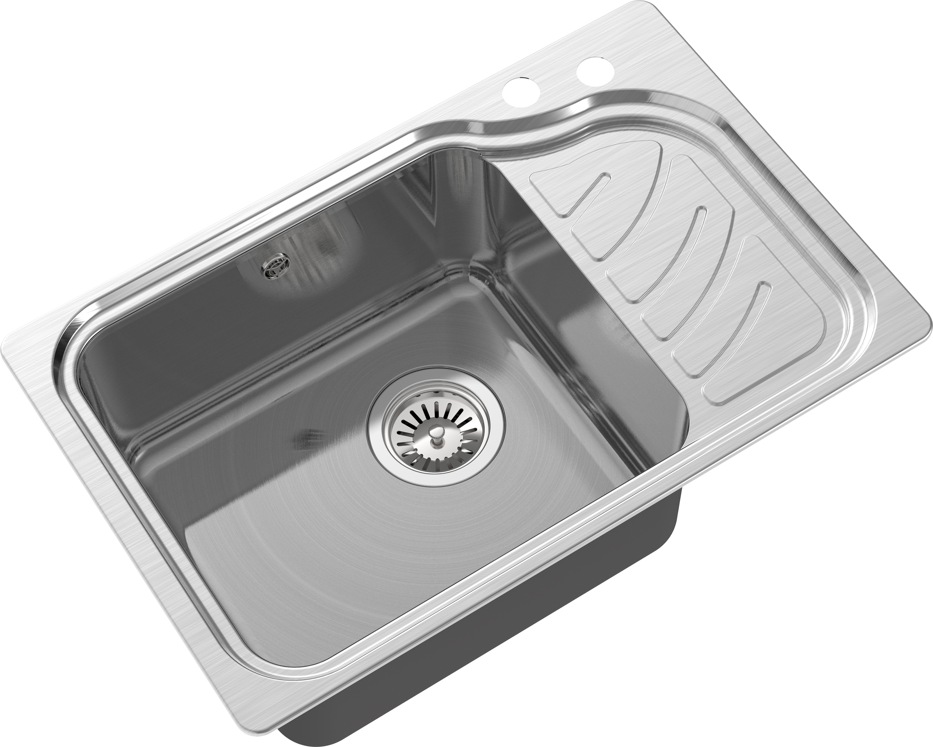 

Мойка кухонная Oulin OL-327L, Хром, OL-327L