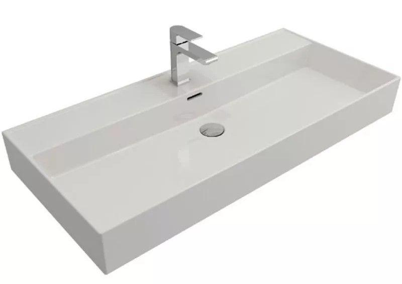 

Раковина Bocchi Milano 100 белый глянцевый, 1378-001-0126