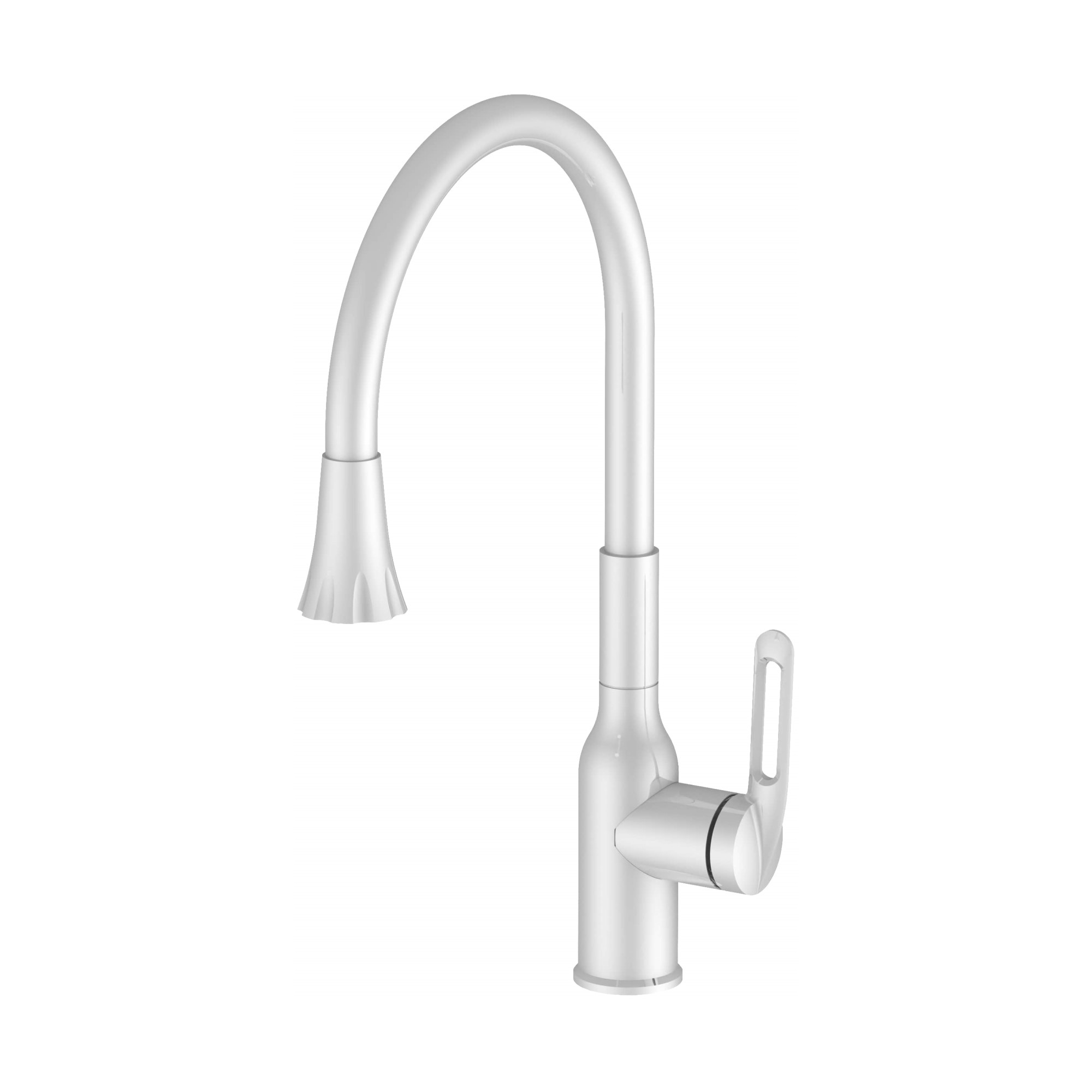 

Смеситель для кухонной мойки Haiba HB42830-8 белый, HB42830-8